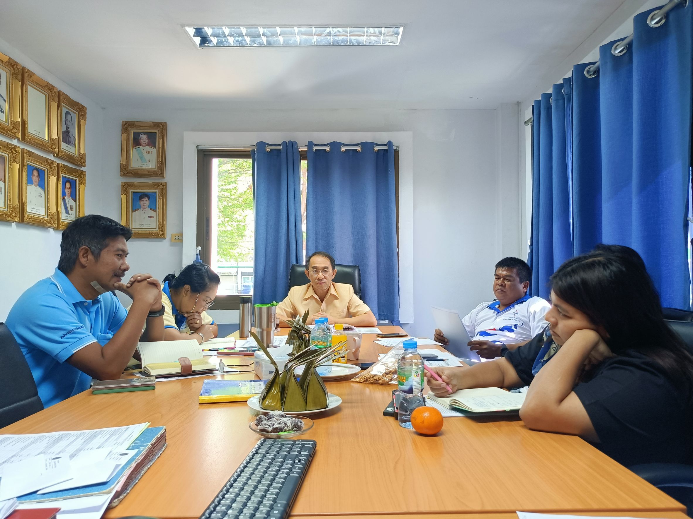 การประชุมสำนักงานประมงจังหวัดนนทบุรี ครั้งที่ 3/2567..คลิก