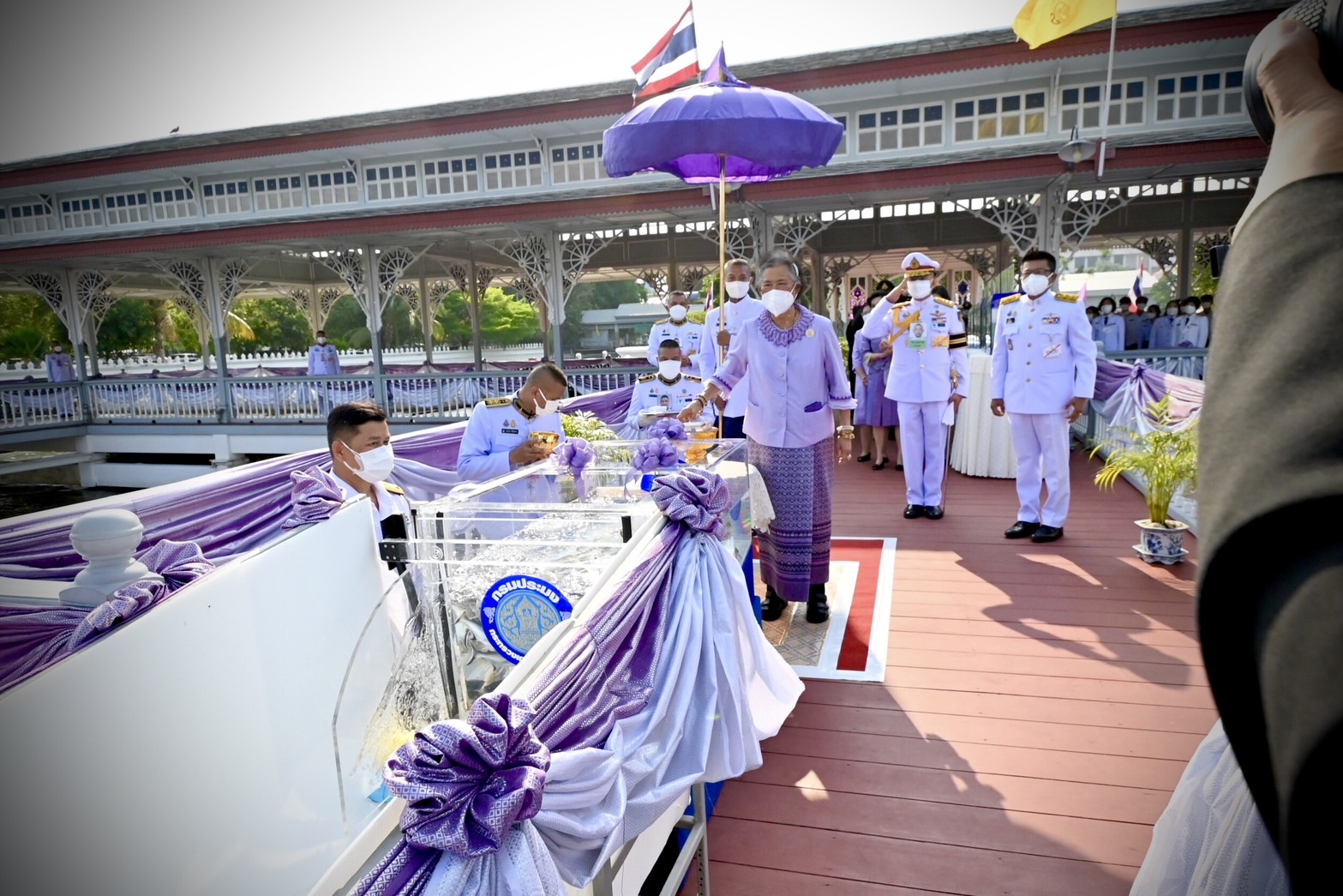 พิธีปล่อยพันธุ์สัตว์น้ำ เนื่องในโอกาสวันคล้ายวันพระราชสมภพ สมเด็จพระกนิษฐาธิราชเจ้า กรมสมเด็จพระเทพรัตนราชสุดาฯ สยามบรมราชกุมารี วันที่ ๒ เมษายน ๒๕๖๗..คลิก