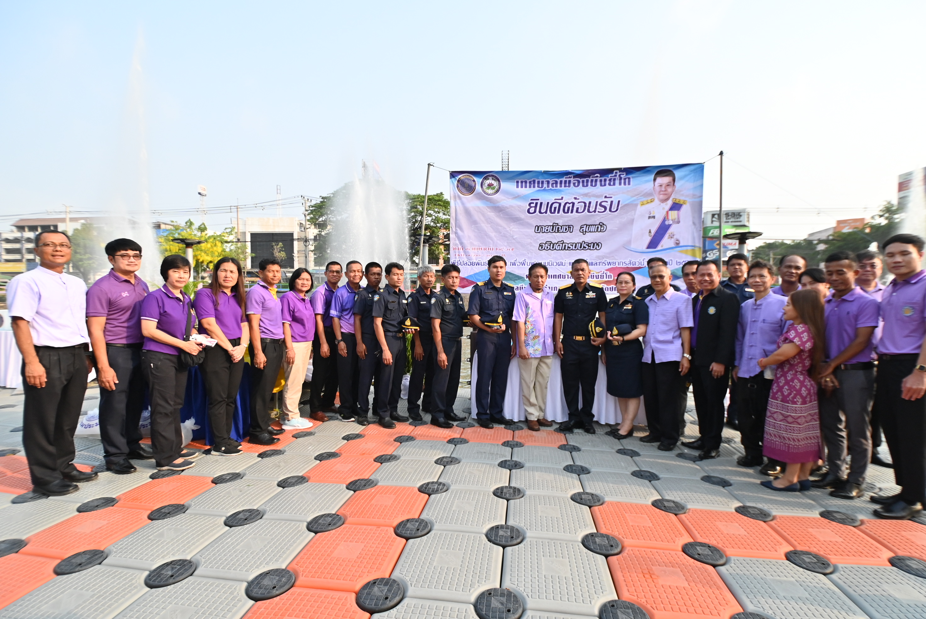 กิจกรรมปล่อยพันธุ์สัตว์น้ำ : วันที่ 3 เมษายน 2567 ศูนย์ป้องกันและปราบปรามประมงน้ำจืดพระนครศรีอยุธยา โดยนายรวีร์ ฤทธิชัย ผู้อำนวยการศูนย์ พร้อมเจ้าหน้าที่ เข้าร่วมในพิธีปล่อยพันธุ์สัตว์น้ำ เพื่อเป็นการฟื้นฟูระบบนิเวศน์แหล่งน้ำ และทรัพยากรสัตว์น้ำในแหล่งน้ำธรรมชาติ..คลิก