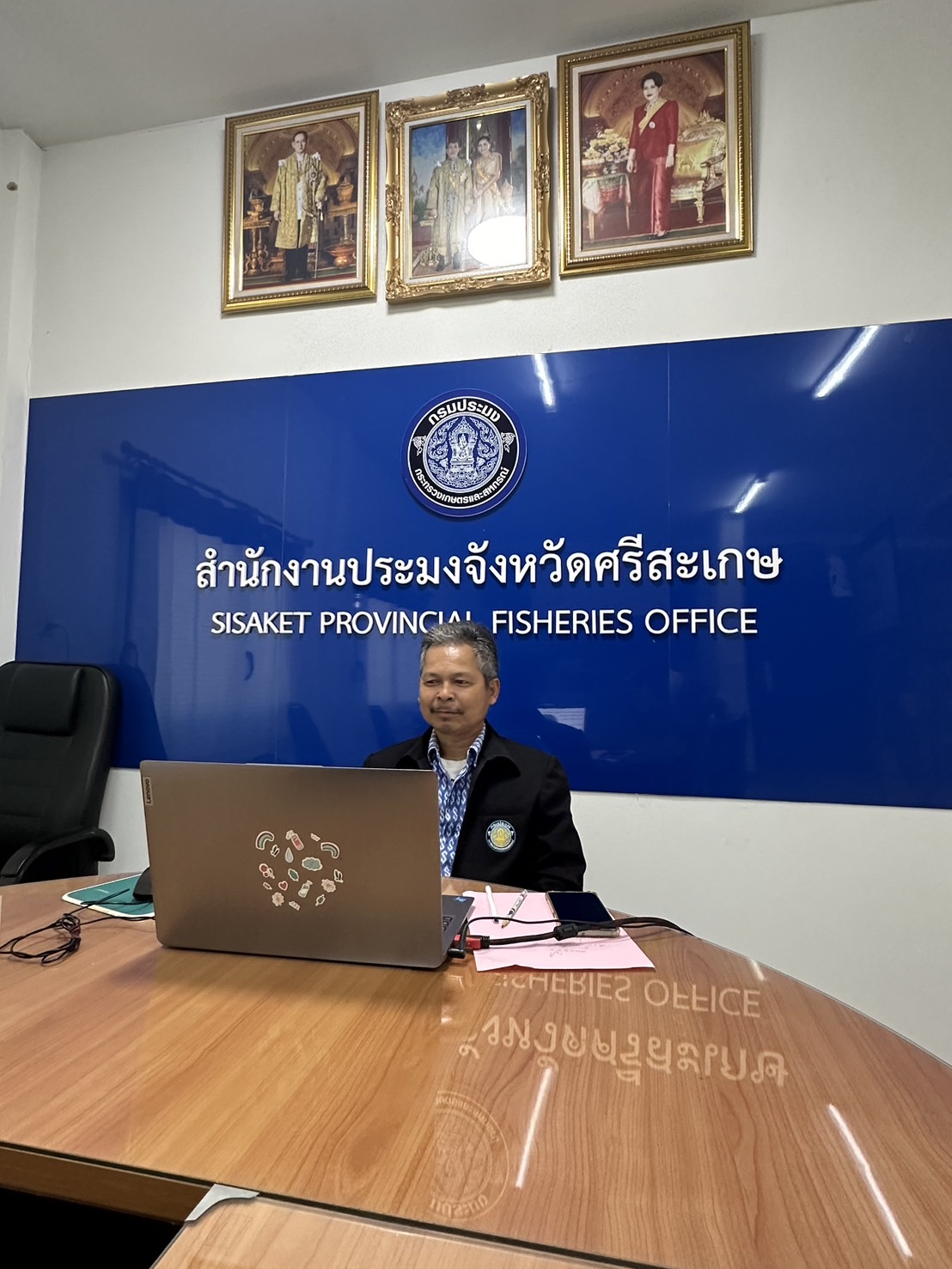 เข้าร่วมการประชุมคณะกรรมการขับเคลื่อนการดำเนินงานโครงการสร้างความเข้มแข็งกลุ่มการผลิตด้านประมง ครั้งที่ 1/2567..คลิก