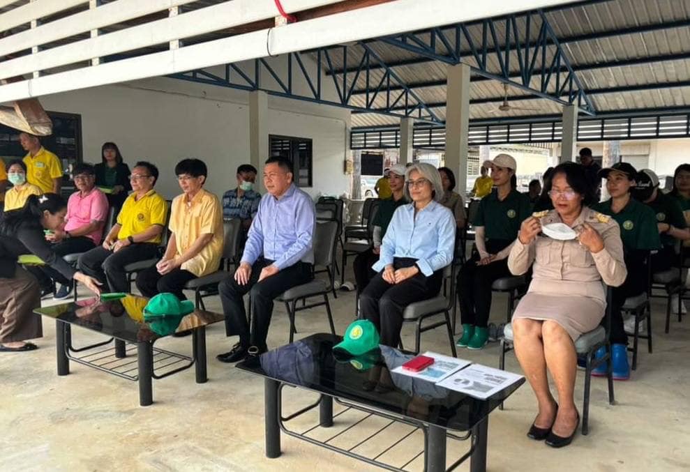 ร่วมต้อนรับนายประยูร อินสกุล ปลัดกระทรวงเกษตรและสหกรณ์