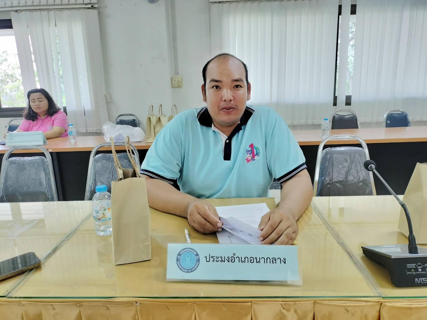 นายเมธา ตาลเหล็ก ประมงอำเภอนากลาง ร่วมประชุมโครงการขับเคลื่อนการเกษตรระดับหมู่บ้าน สู่การผลิตสินค้าเกษตรมูลค่าสูง ระดับอำเภอ ครั้งที่ 2/2567..คลิก