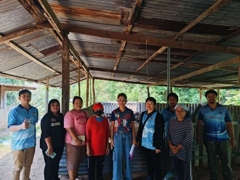 ร่วมตรวจติดตามกลุ่มเกษตรกรที่ได้รับเงินสนับสนุนเงินกองทุนพัฒนาบทบาทสตรี ในการขอทุนประกอบอาชีพด้านประมงและด้านปศุสัตว์..คลิก
