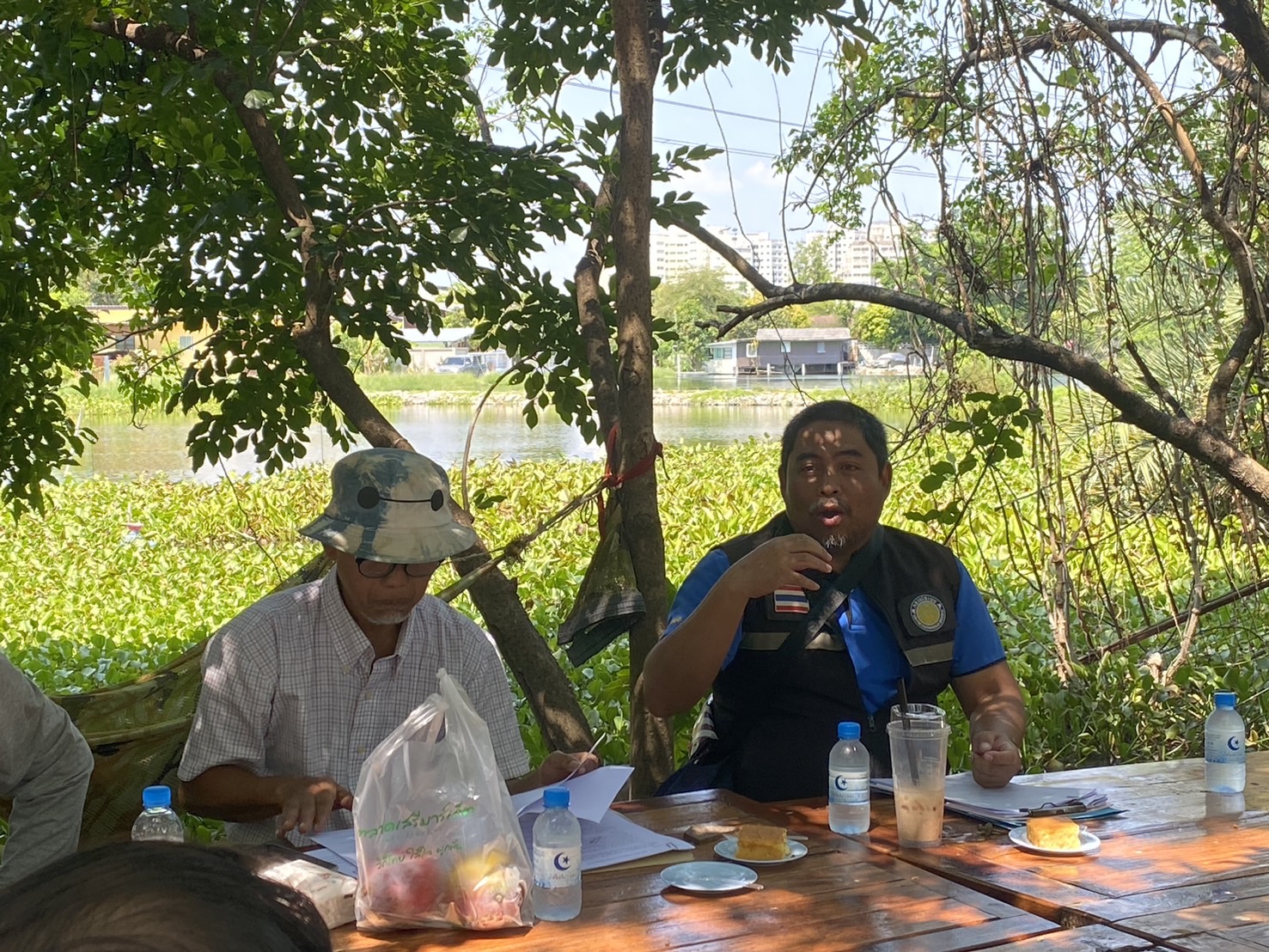 สำนักงานประมงพื้นที่กรุงเทพมหานคร ร่วมประชุมคณะกรรมการบริหารศูนย์บริการและถ่ายทอดเทคโนโลยีการเกษตรประจำแขวงดอกไม้ เขตประเวศ