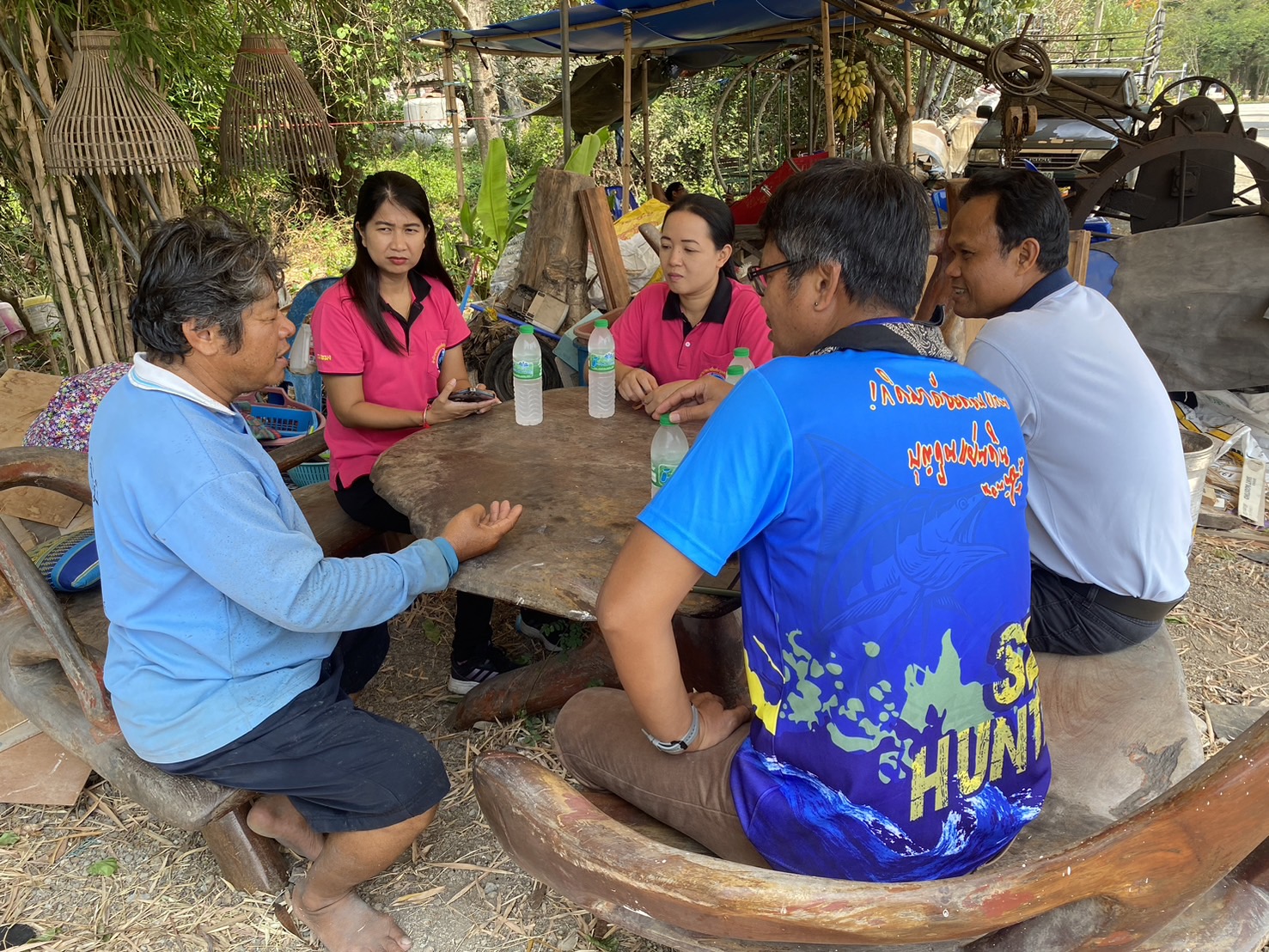 สำนักงานประมงพื้นที่กรุงเทพมหานคร ลงพื้นที่ให้บริการแก่เกษตรกรในพื้นที่เขตสายไหม เขตคลองสามวา และเขตหนองจอก กรุงเทพมหานคร