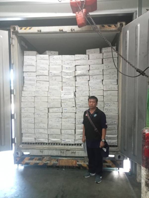 ร่วมกับศูนย์บริหารจัดการด่านตรวจประมงเขต 5 สมุทรสาคร(Contract point) ตรวจปล่อยตู้คอนเทนเนอร์ ณ สถานประกอบการปลายทาง(26 เมษายน 2567)..คลิก