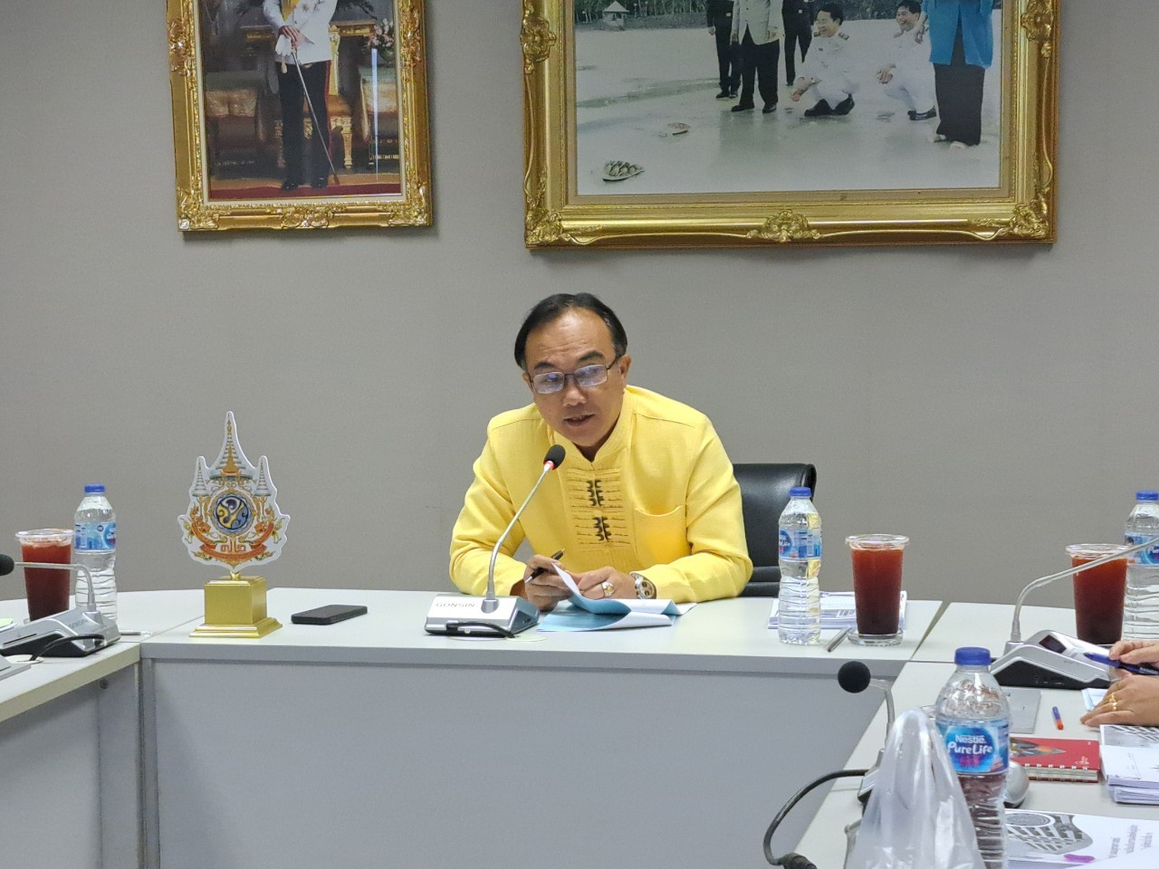 ประชุมคณะทำงานจัดทำและทบทวนแผนยุทธศาสตร์เงินทุนหมุนเวียนในการผลิตพันธุ์ปลา พันธุ์กุ้ง และพันธุ์สัตว์น้ำอื่น ๆ  ครั้งที่ 3/2567..คลิก