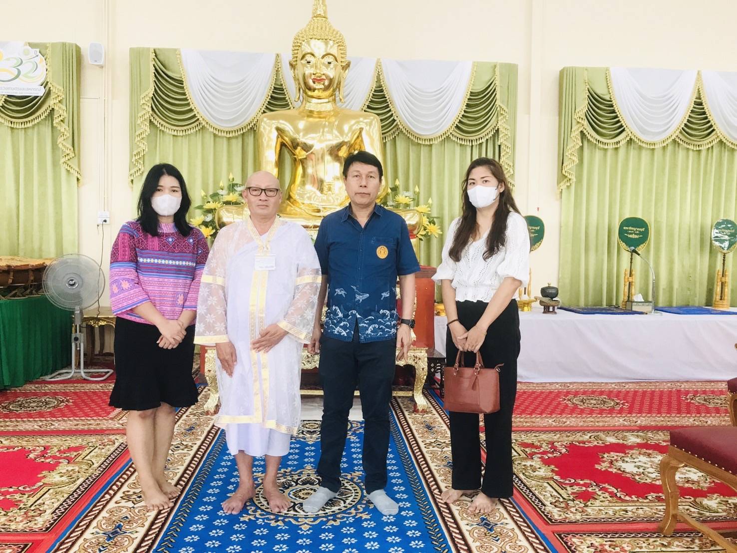 กองวิจัยและพัฒนาประมงน้ำจืด ร่วมเป็นเกียรติในพิธีบรรพชาอุปสมบท  เนื่องในโอกาสวันคล้ายวันสถาปนากระทรวงเกษตรและสหกรณ์ ครบ 132 ปี..คลิก