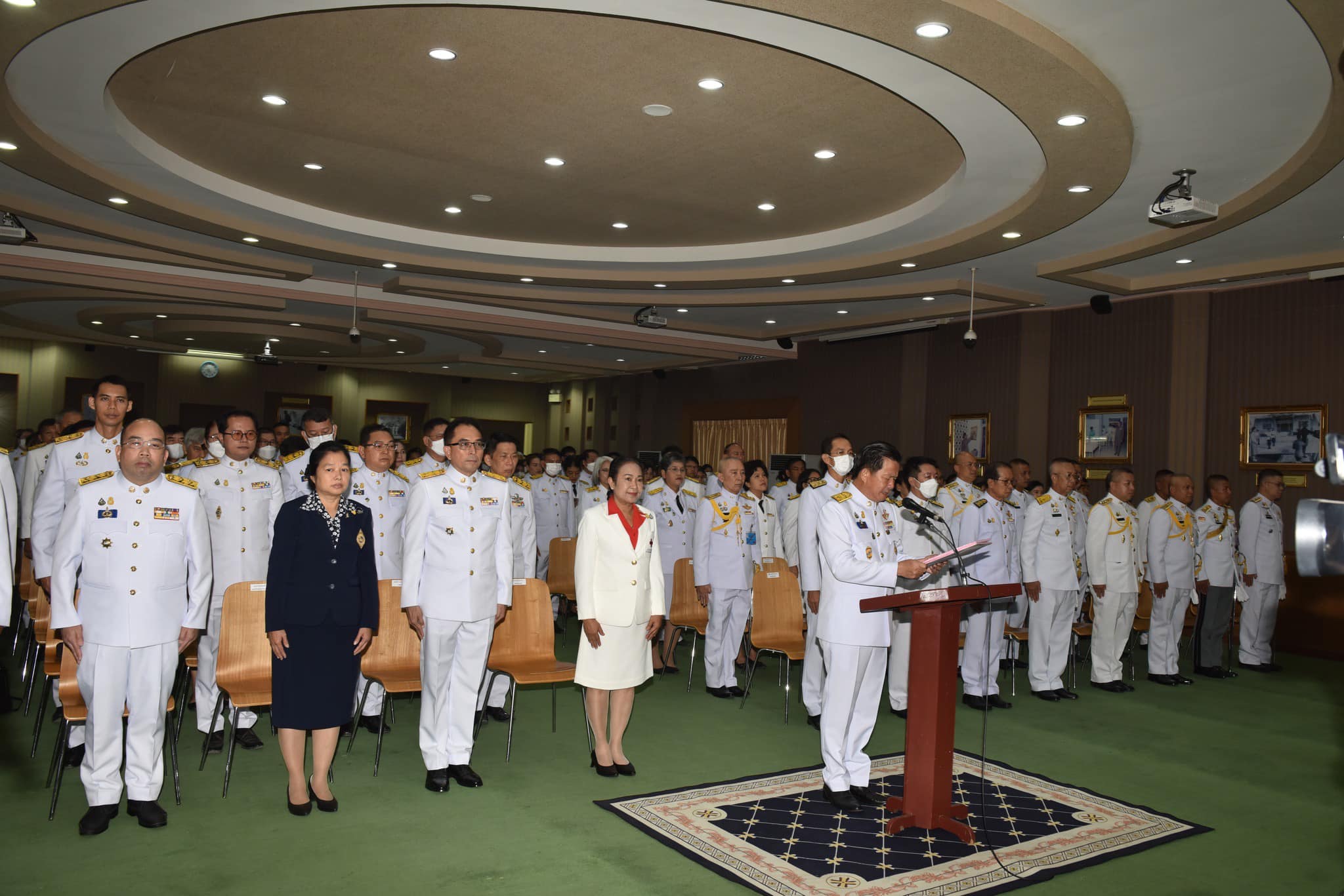 เข้าร่วมพิธีวันที่ระลึกคล้ายวันสวรรคตสมเด็จพระนเรศวรมหาราช