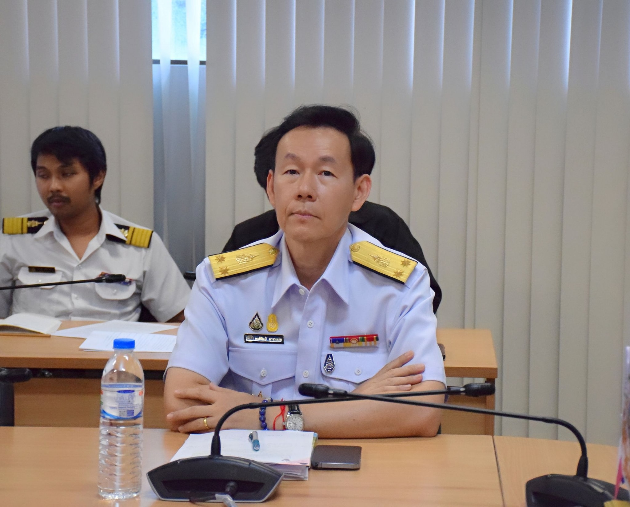 ณ ห้องประชุมศูนย์ปฏิบัติการเฝ้าระวังการทำการประมง (FMC)..คลิก