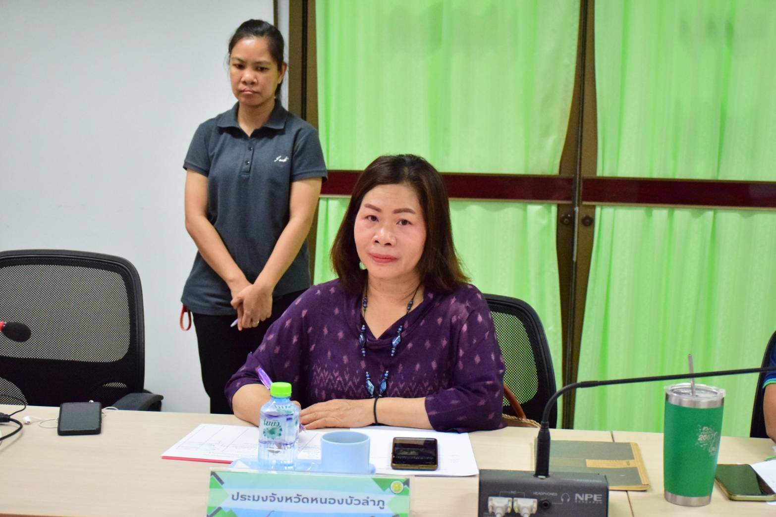 นายประชุม ดวนใหญ่ ประมงจังหวัดหนองบัวลำภู มอบหมาย นางสาวทัศนีย์ สุนนท์ชัย หัวหน้ากลุ่มพัฒนาและส่งเสริมอาชีพการประมง เข้าร่วประชุมคณะกรรมการและคณะทำงานตรวจสอบปริมาณน้ำนมโคทั้งระบบ