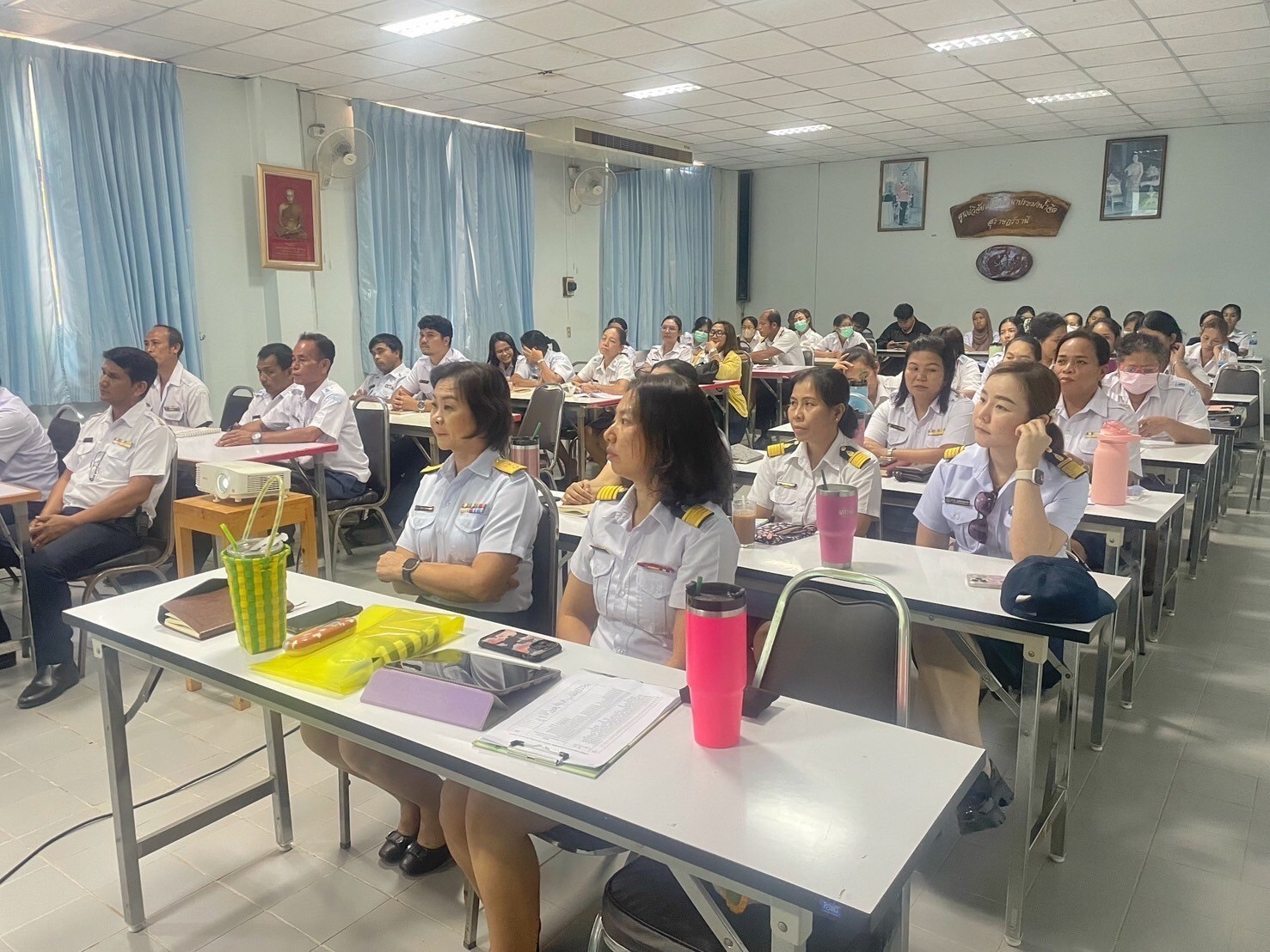 ประชุมมาตรการการป้องกันอัคคีภัย..คลิก