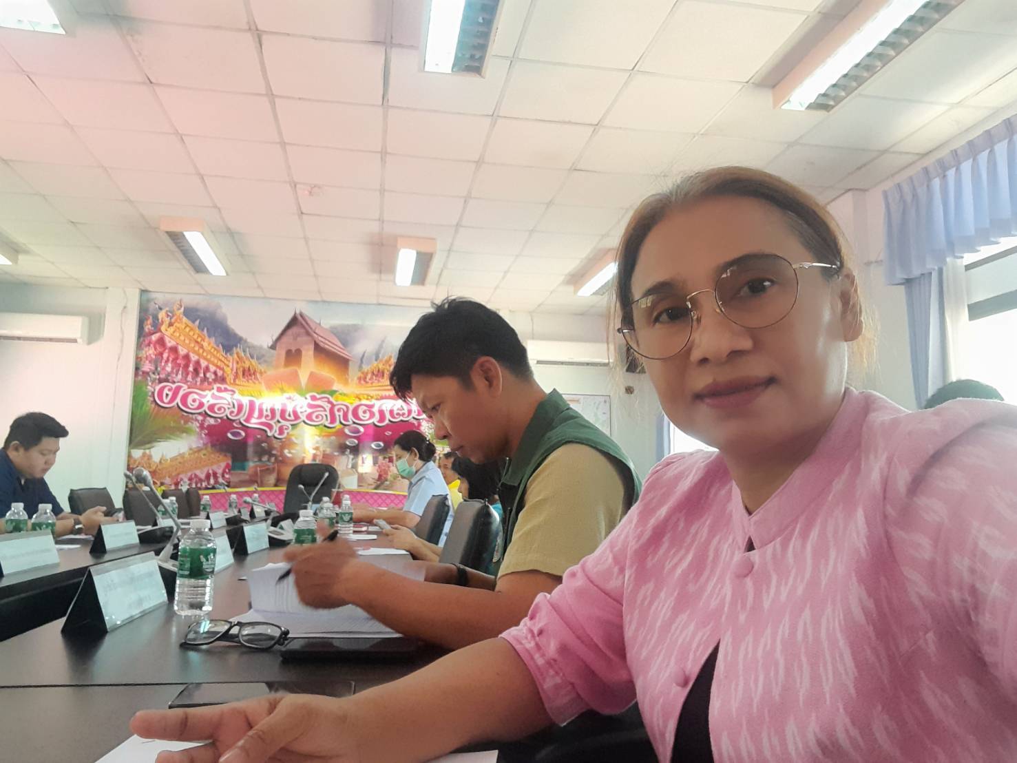 ประมงอำเภอศรีบุญเรือง ร่วมประชุมหัวหน้าส่วนราชการ หัวหน้าหน่วยงานรัฐวิสาหกิจ ผู้บริหารองค์กรปกครองส่วนท้องถิ่น ผู้บริหารสถานศึกษา กำนัน ผู้ใหญ่บ้าน