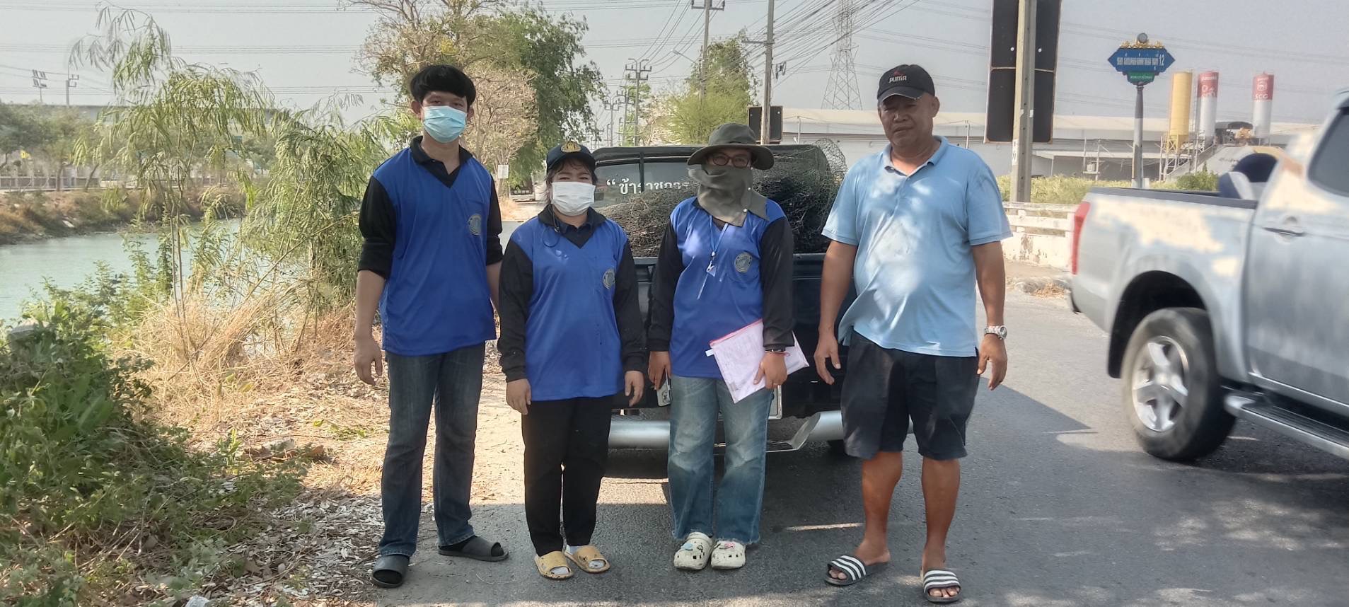 (อ.บางบัวทอง) ตรวจสอบการทำการประมงที่ผิดกฎหมาย..คลิก