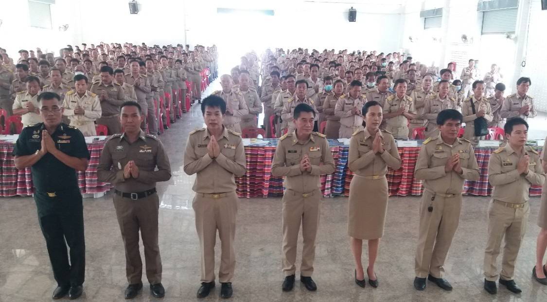 นายสมภาร วังคีรี ประมงอำเภอเมืองหนองบัวลำภู ร่วมประชุมประจำเดือนกำนัน ผู้ใหญ่บ้าน อำเภอเมืองหนองบัวลำภู ครั้งนี้ 5/2567
