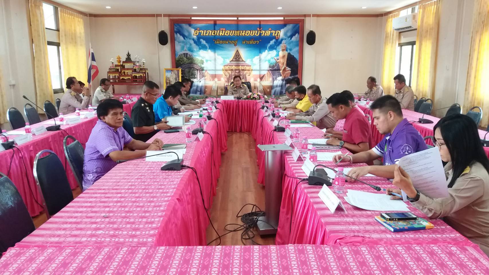 ประมงอำเภอเมืองหนองบัวลำภู ร่วมประชุมประจำเดือนหัวหน้าส่วนราชการ นายกเทศมนตรี นายก อบต. อำเภอเมืองหนองบัวลำภู ครั้งนี้ 5/2567