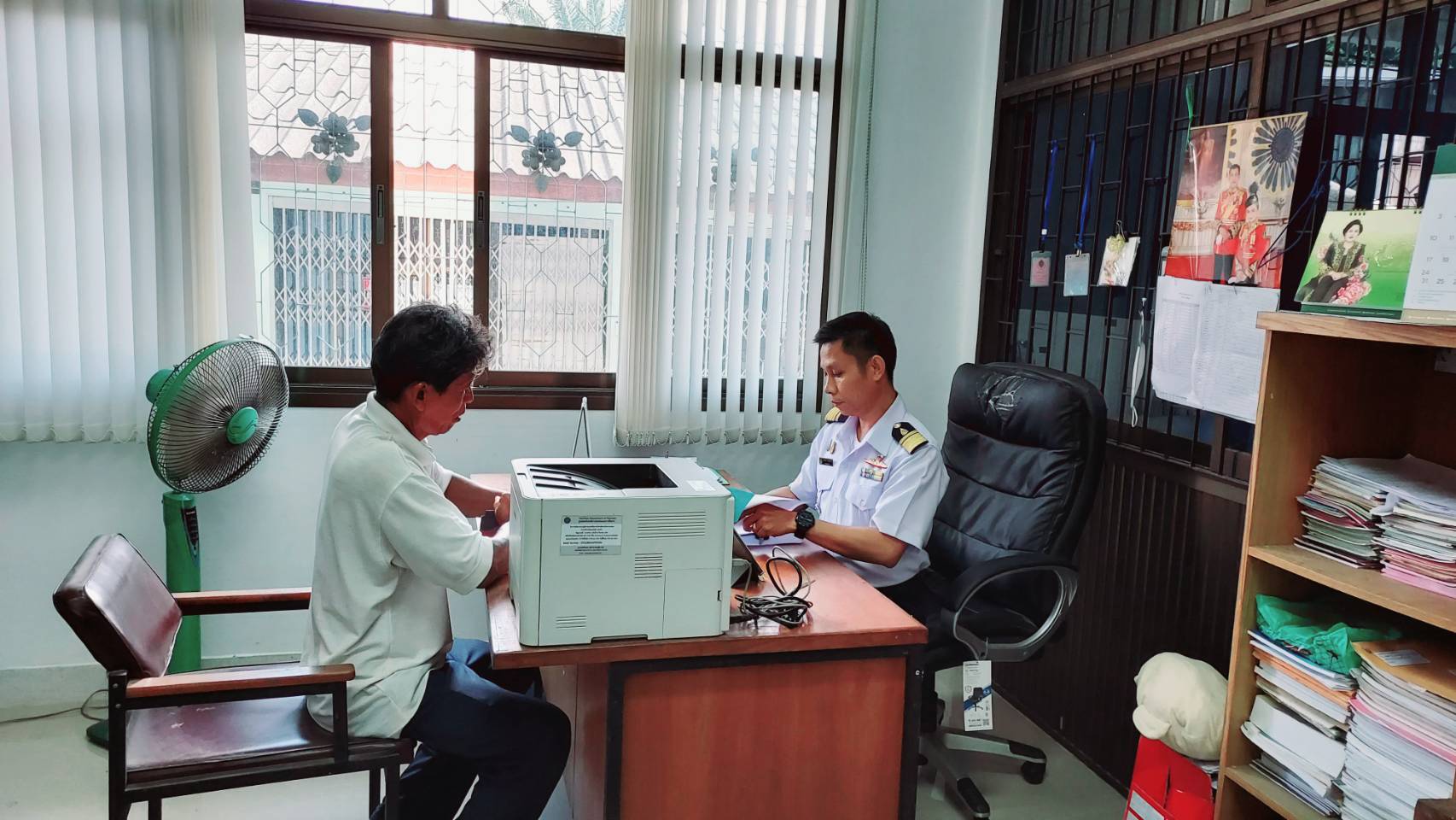 ให้บริการงานด้านประมงแก่เกษตรกรในพื้นที่อำเภอขุขันธ์..คลิก