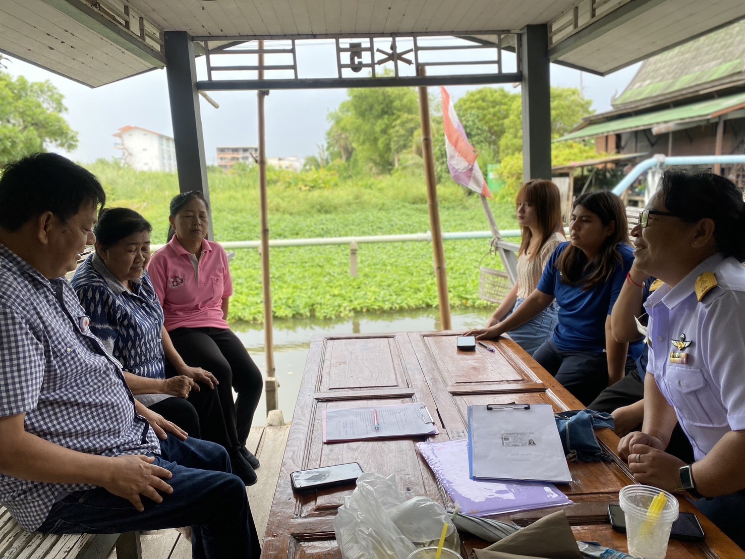 (อ.บางกรวย) ประชุมชี้แจงการขึ้นทะเบียนองค์กรชุมชนประมงท้องถิ่น..คลิก