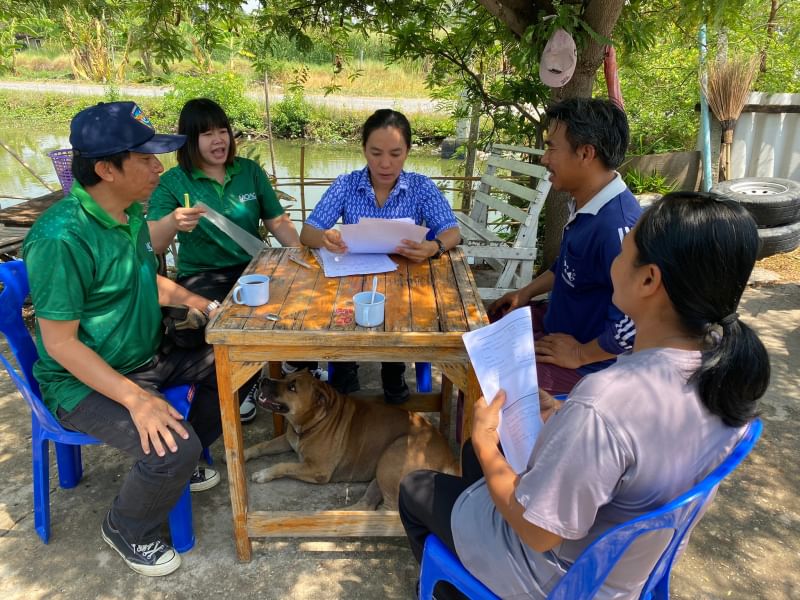 สำนักงานประมงพื้นที่กรุงเทพมหานคร ลงพื้นที่ติดตามการดำเนินโครงการเชื่อมโยงการระบายจำหน่ายปลากะพง ปี 2567