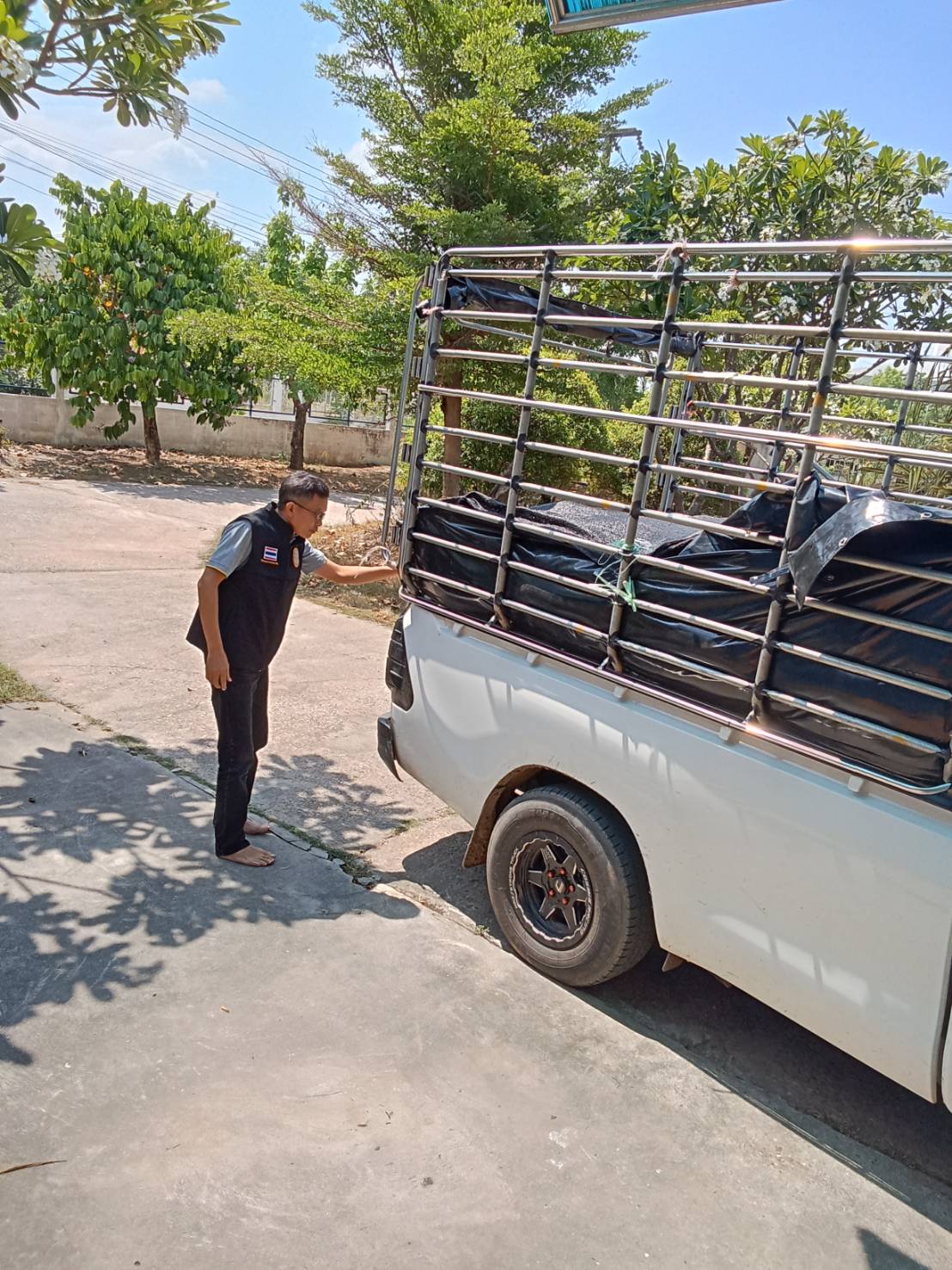 8 พฤษภาคม 2567 ด่านตรวจประมงมุกดาหาร ตรวจสอบสินค้าประมงส่งออกไปยัง สปป. ลาว ณ สะพานมิตรภาพไทย - ลาว แห่งที่ 2 จังหวัดมุกดาหาร..คลิก