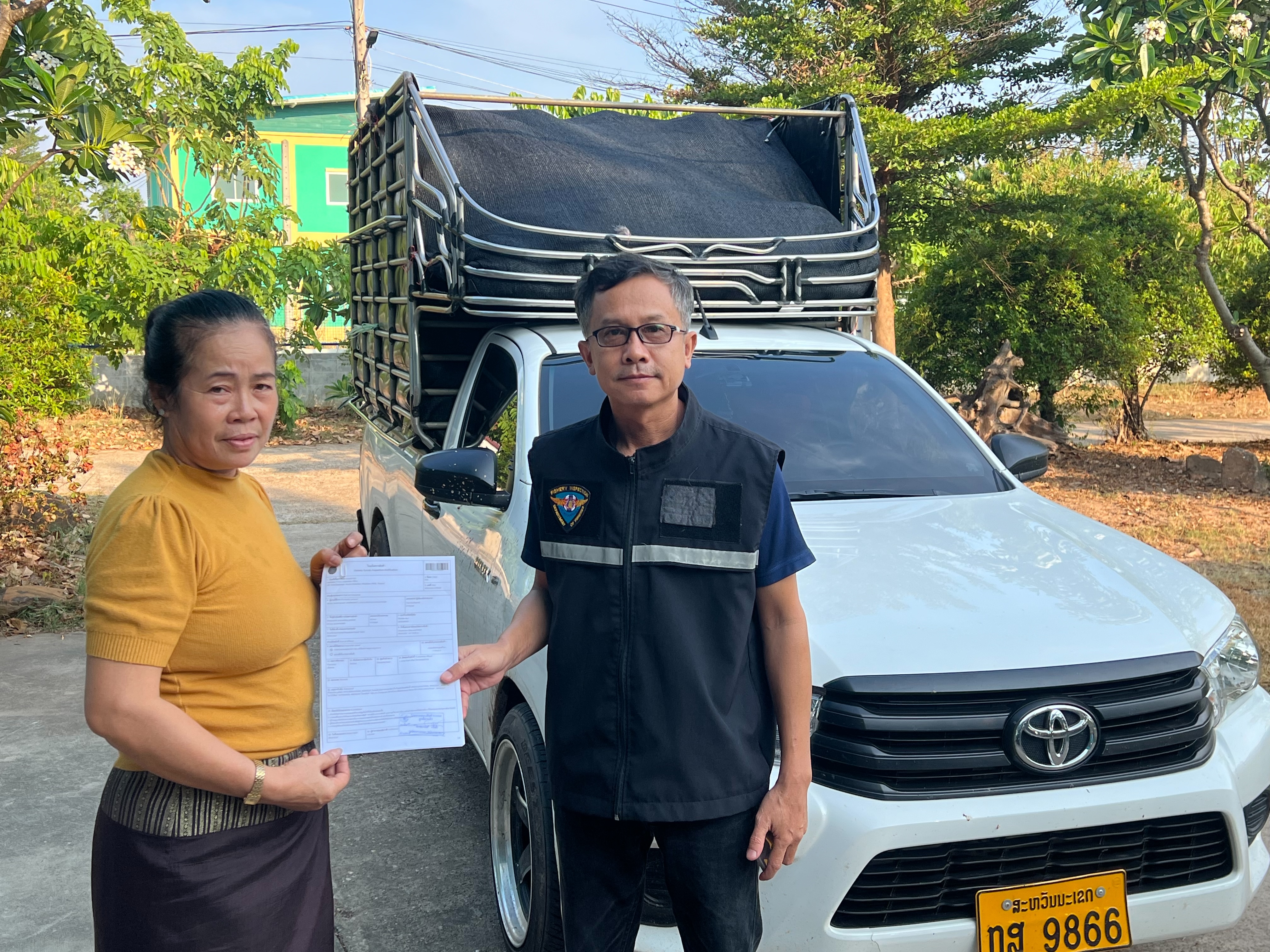 9 พฤษภาคม 2567 ด่านตรวจประมงมุกดาหาร ตรวจสอบสินค้าประมงส่งออกไปยัง สปป. ลาว ณ สะพานมิตรภาพไทย - ลาว แห่งที่ 2 จังหวัดมุกดาหาร..คลิก