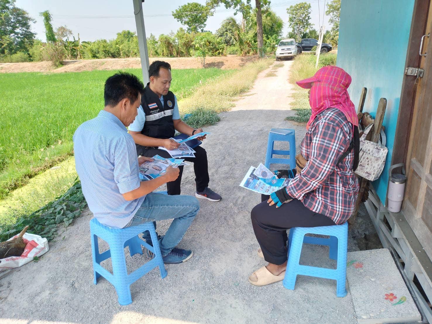 ประชาสัมพันธ์พร้อมสำรวจข้อมูลการแพร่ระบาดของปลาหมอสีคางดำ..คลิก