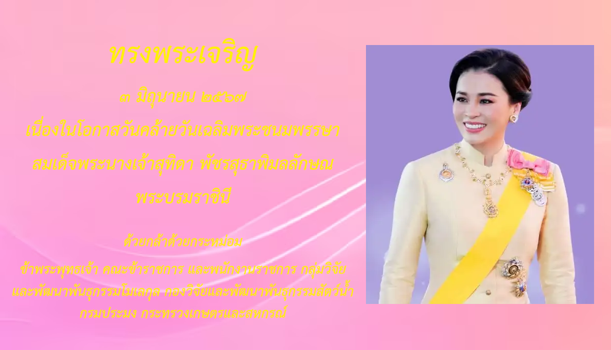 วันที่ ๓ มิถุนายน เป็นวันคล้ายวันเฉลิมพระชนมพรรษา สมเด็จพระนางเจ้าสุทิดา พัชรสุธาพิมลลักษณ พระบรมราชินี