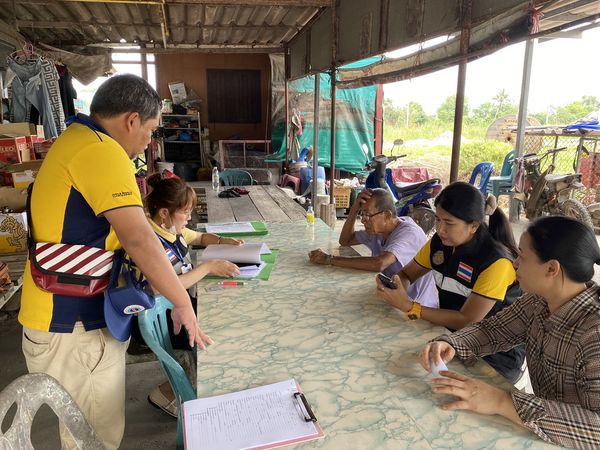 สำนักงานประมงพื้นที่กรุงเทพมหานคร ลงพื้นที่ให้บริการแก่เกษตรกรในพื้นที่เขตมีนบุรี และเขตลาดกระบัง กรุงเทพมหานคร