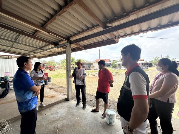 ลงพื้นที่เยี่ยมกลุ่มเกษตรกรวิสาหกิจชุมชนสตรีแปรรูปปลาร้า บ้านดงตาลทอง  เพื่อเตรียมดูความพร้อม และชี้แจงกลุ่มฯ ในการเข้าร่วม  โครงการ สร้างมูลค่าเพิ่มจากวัสดุเหลือใช้ทางการประมง ปี 2567..คลิก