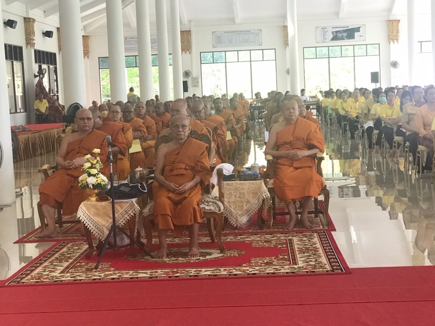 กิจกรรมพิธีเจริญพระพุทธมนต์เฉลิมพระเกียรติถวายพระพรชัยมงคลแด่พระบาทสมเด็จพระเจ้าอยู่หัวเนื่องในโอกาสวันเฉลิมพระชนมพรรษา 6 รอบ 28 กรกฎาคม 2567..คลิก