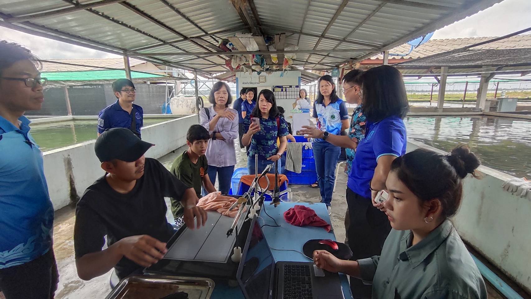 การประชุมคณะทำงานบริหารงานวิจัยและนวัตกรรมด้านพันธุกรรมสัตว์น้ำ