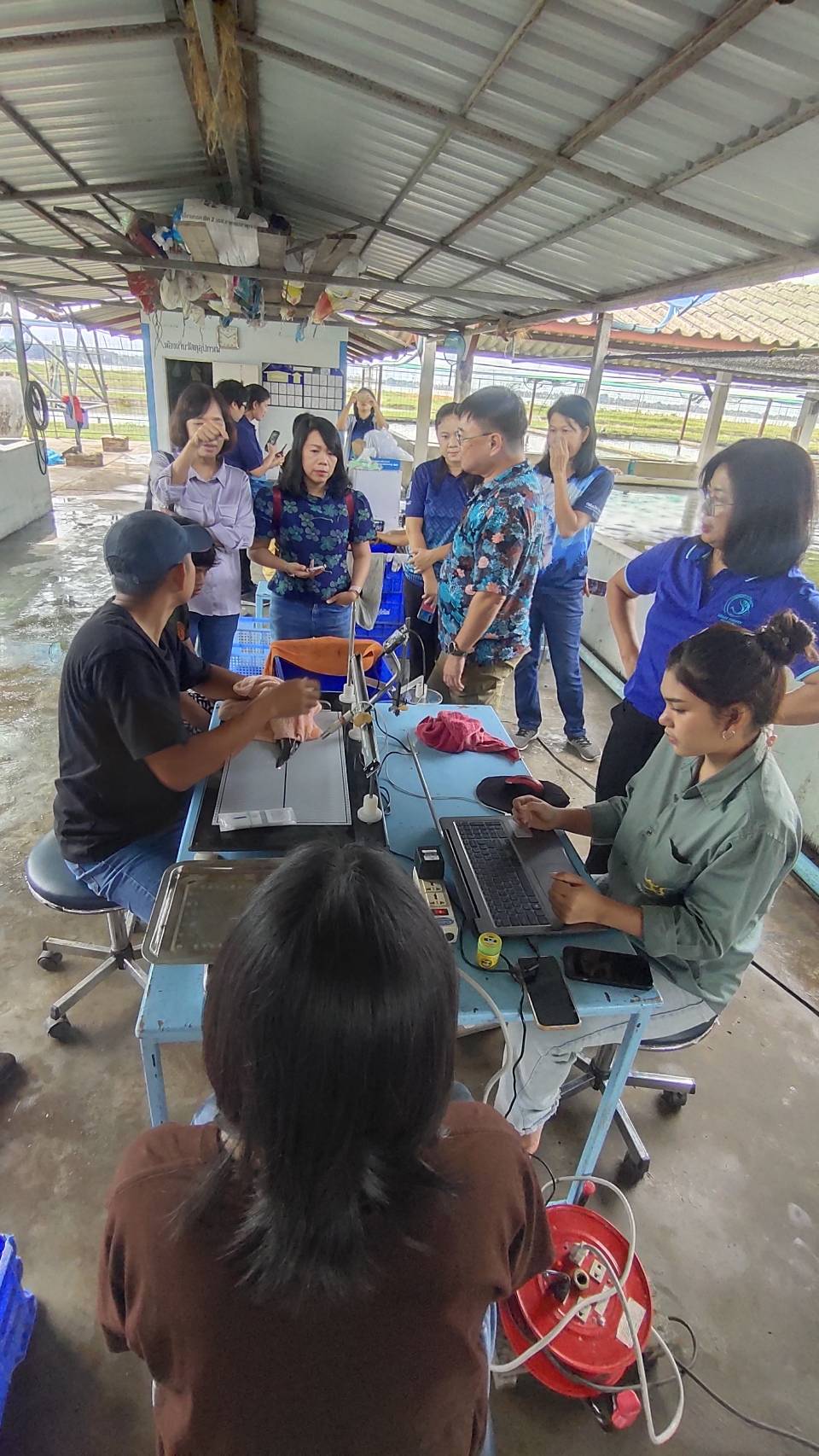 การประชุมคณะทำงานบริหารงานวิจัยและนวัตกรรมด้านพันธุกรรมสัตว์น้ำ