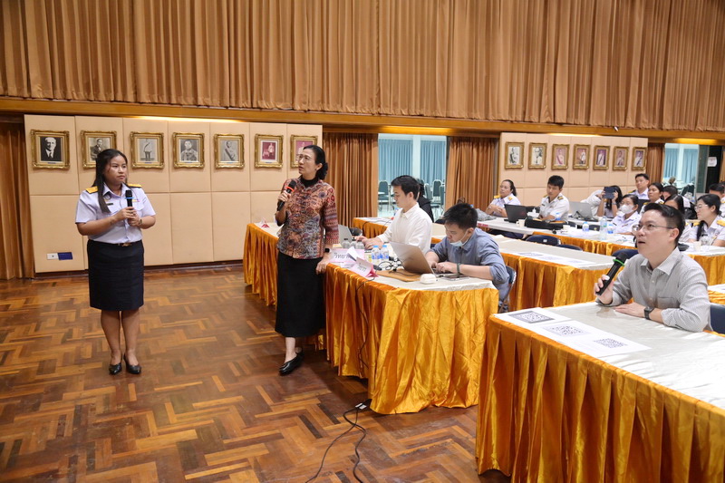 ร่วมการฝึกอบรมเชิงปฏิบัติการ หลักสูตร 