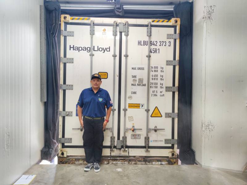 ร่วมกับศูนย์บริหารจัดการด่านตรวจประมงเขต 5 สมุทรสาคร(Contract point) ตรวจปล่อยตู้คอนเทนเนอร์ ณ สถานประกอบการปลายทาง(31 พฤษภาคม 2567)..คลิก