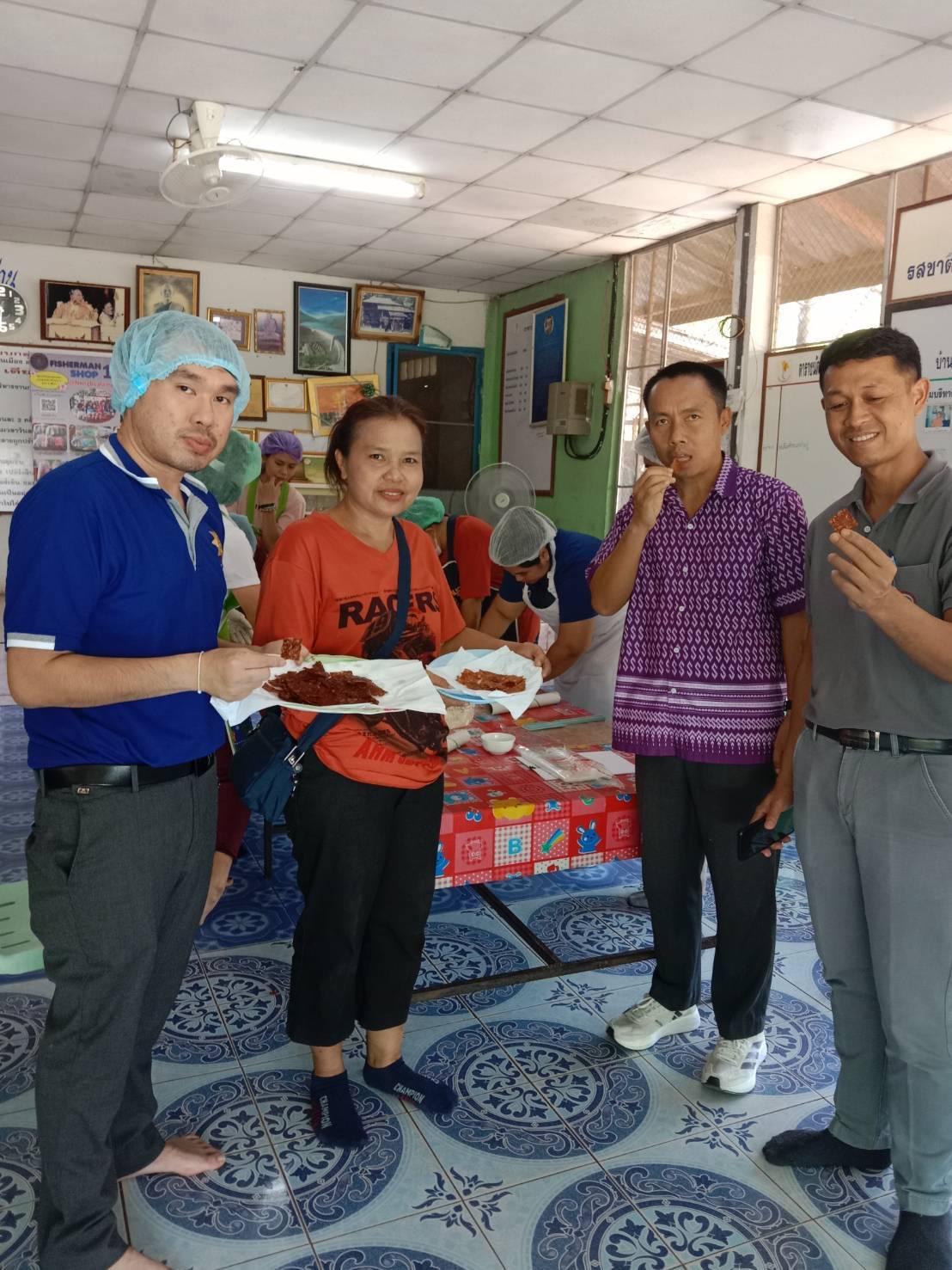 การดำเนินกิจกรรมส่งเสริมและพัฒนาการแปรรูปผลิตภัณฑ์ประมง ให้กับสมาชิกกลุ่มวิสาหกิจชุมชนกลุ่มแปรรูป ปลาบ้านห้วยบง ตรา 1 เดียว