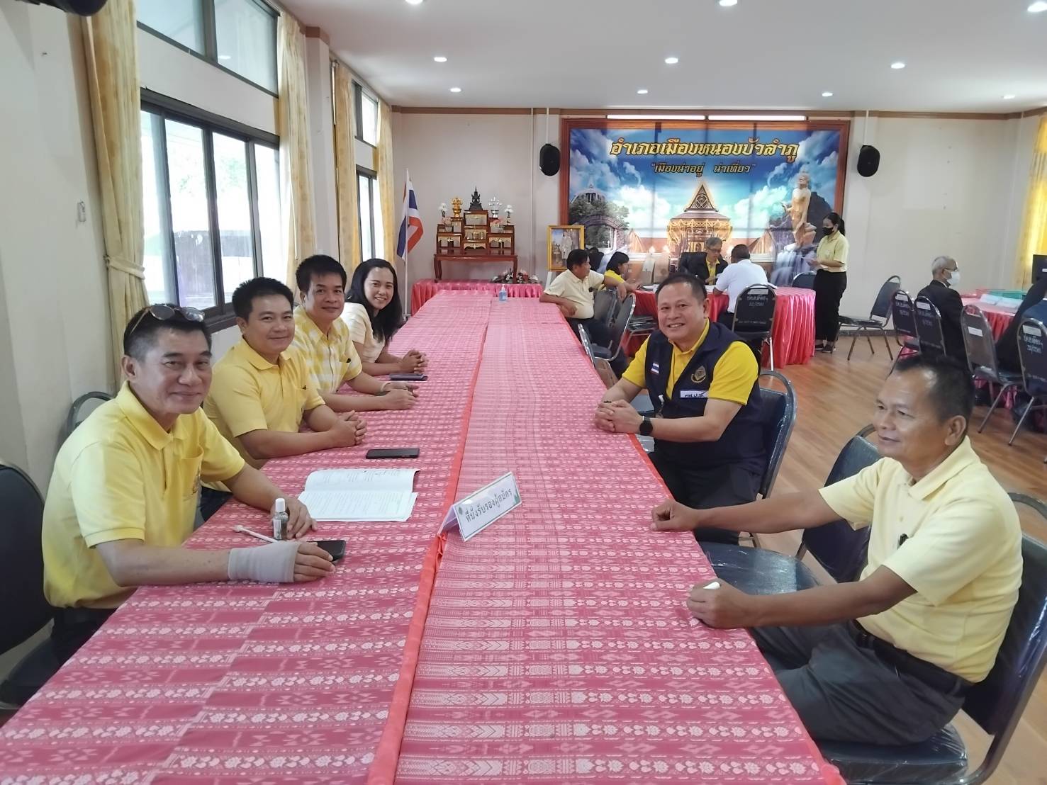 ประมงอำเภอเมืองหนองบัวลำภูร่วมเป็นคณะกรรมการรับสมัครสมาชิกวุฒิสภา (สว.)