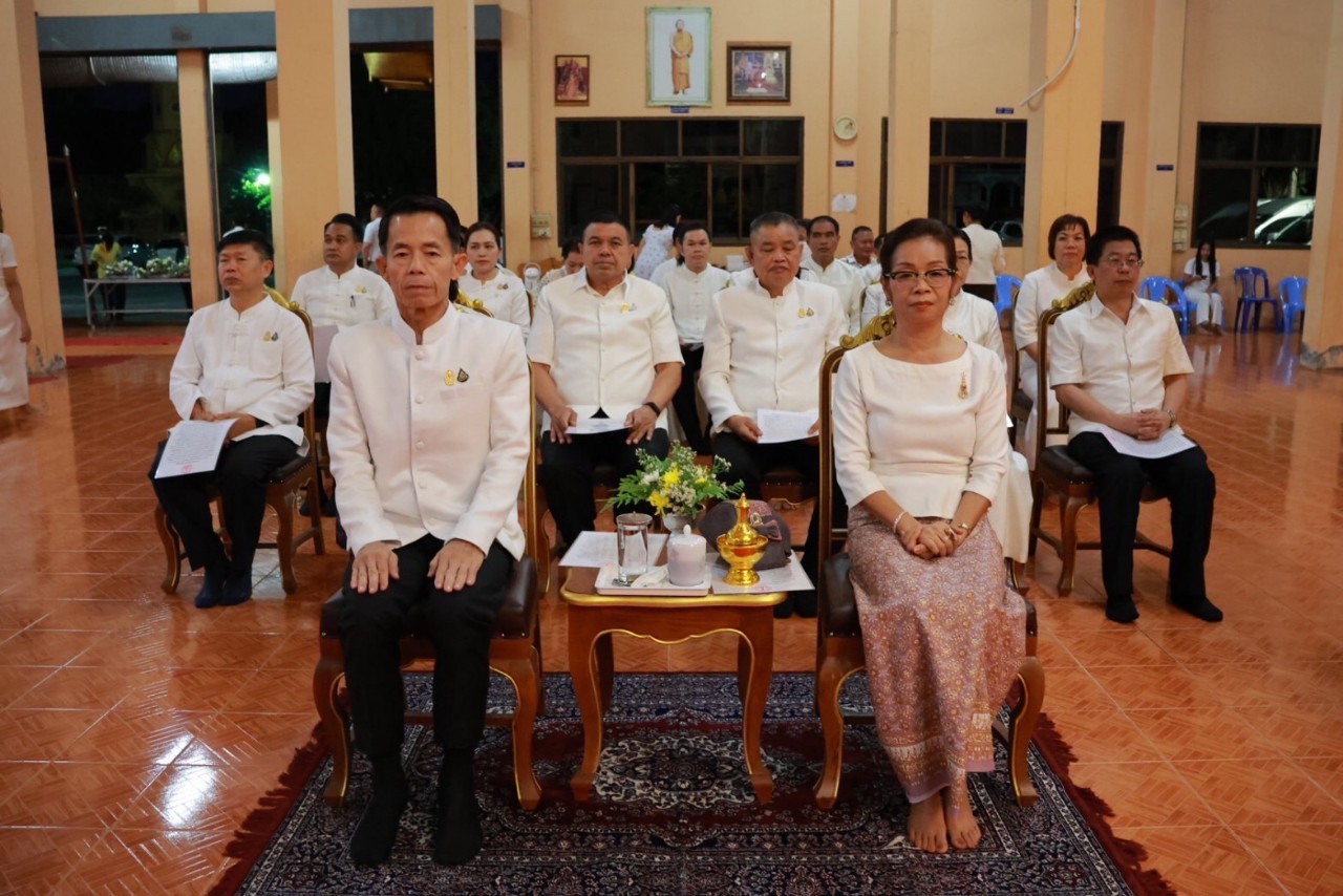 ประมงจังหวัดหนองบัวลำภู ร่วมเจริญพระพุทธมนต์ และฟังธรรมเทศนา งานสัปดาห์ส่งเสริมการเผยแผ่พระพุทธศาสนา เนื่องในเทศกาลวันสำคัญทางพระพุทธศาสนา วันวิสาขบูชา ประจำปีพุทธศักราช 2567