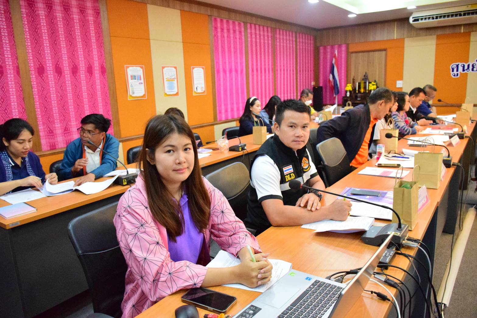 เข้าร่วมประชุมการเตรียมชี้แจงงบประมาณรายจ่ายประจำปีงบประมาณ พ.ศ.๒๕๖๘