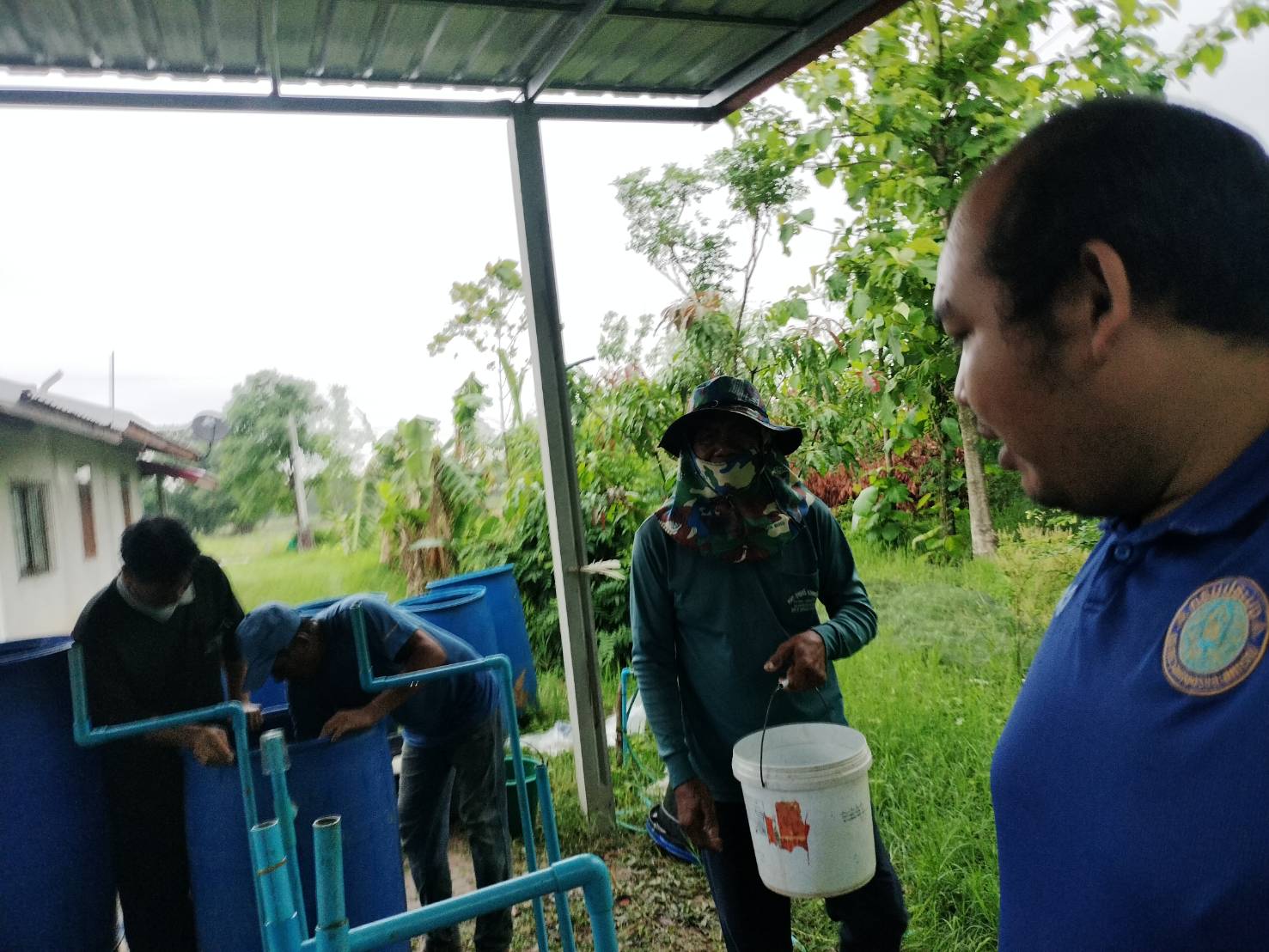 สำนักงานประมงอำเภอนากลาง ติดตามการดำเนินกิจกรรมเพาะพันธุ์ปลาตะเพียนขาว ของกลุ่มผู้เพาะปลาบ้านกุดแห่ ด้วยชุดเพาะพันธุ์ปลาเคลื่อนที่ (Mobile hatchery)..คลิก
