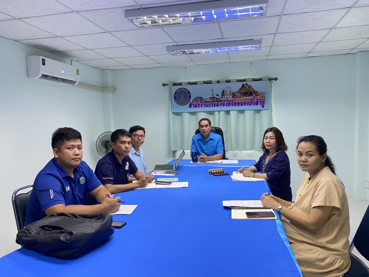 ประมงจังหวัดหนองบัวลำภูร่วมประชุมคณะกรรมการขับเคลื่อนนโยบายกรมประมงจังหวัดหนองบัวลำภู ครั้งที่ 4/2567 ผ่านระบบประชุมออนไลน์ Messenger Rooms FC..คลิก