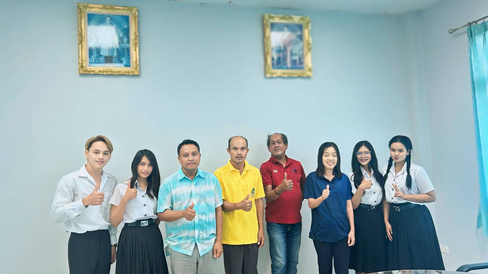 รับฟังการนำเสนอผลการฝึกปฏิบัติงานนักศึกษา มหาวิทยาลัยเกษตรศาสตร์..คลิก