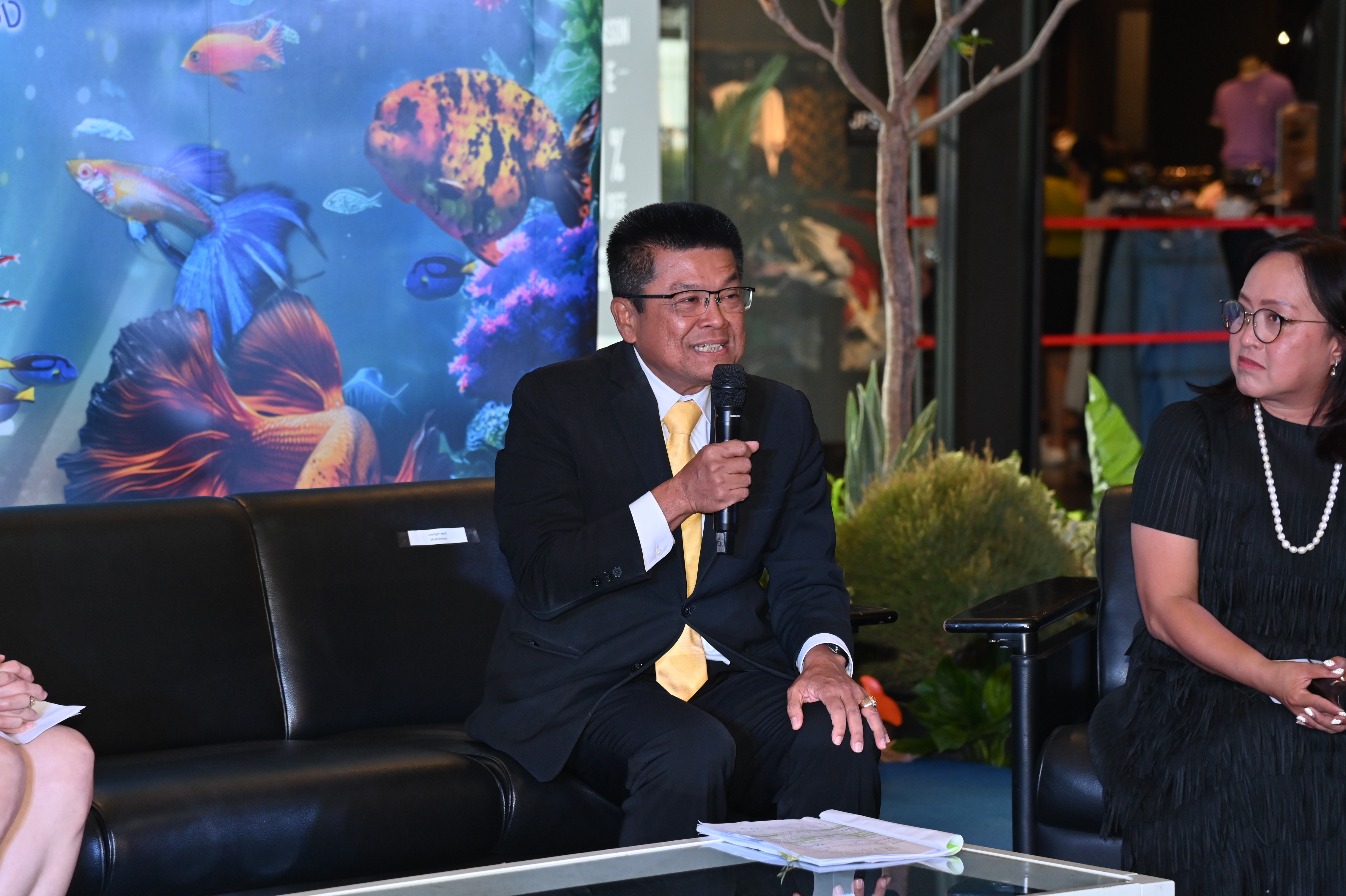 งานแถลงข่าวงานวันประมงน้อมเกล้าฯ ครั้งที่ 34 ในธีม Aquatic Arena..คลิก