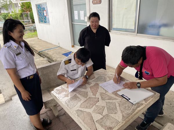 สำนักงานประมงพื้นที่กรุงเทพมหานคร ลงพื้นที่ให้บริการแก่เกษตรกร ตรวจติดตามและเก็บตัวอย่างสัตว์น้ำป่วยเพื่อส่งตรวจสอบหาสาเหตุการตาย