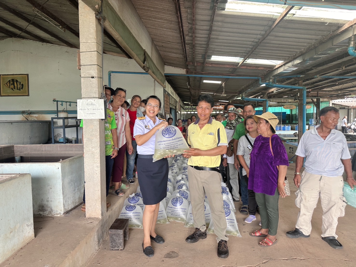 วันที่ 17-18 มิถุนายน 2567 ศูนย์วิจัยและพัฒนาการเพาะเลี้ยงสัตว์น้ำจืดหนองคาย จัดฝึกอบรมโครงการส่งเสริมอาชีพประมง กิจกรรมพัฒนาศักยภาพเกษตรกร หลักสูตร  “พัฒนาศักยภาพเกษตรกรสู่ Smart Farmer ” รุ่นที่ 5 เป็นเกษตรกรจากจังหวัดหนองคาย และจังหวัดบึงกาฬ จำนวน 35 ราย..คลิก
