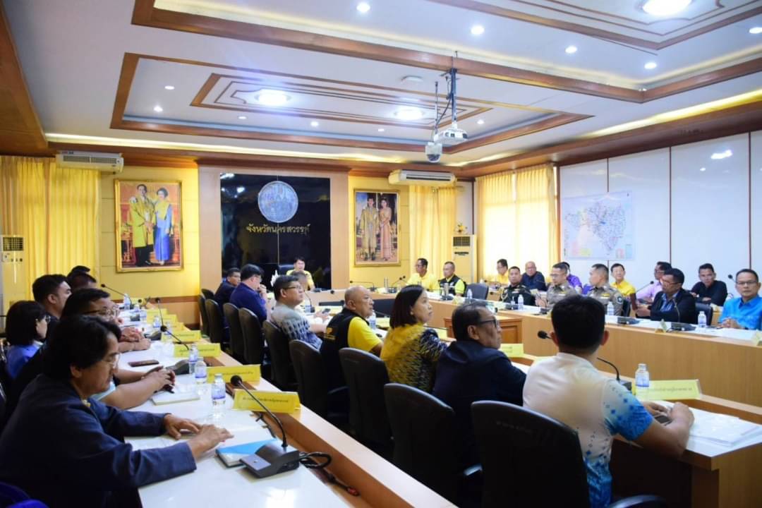 การประชุมการเตรียมความพร้อมการติดตามและขับเคลื่อนโครงการอันเนื่องมาจากพระราชดำริในพื้นที่จังหวัดนครสวรรค์..คลิก