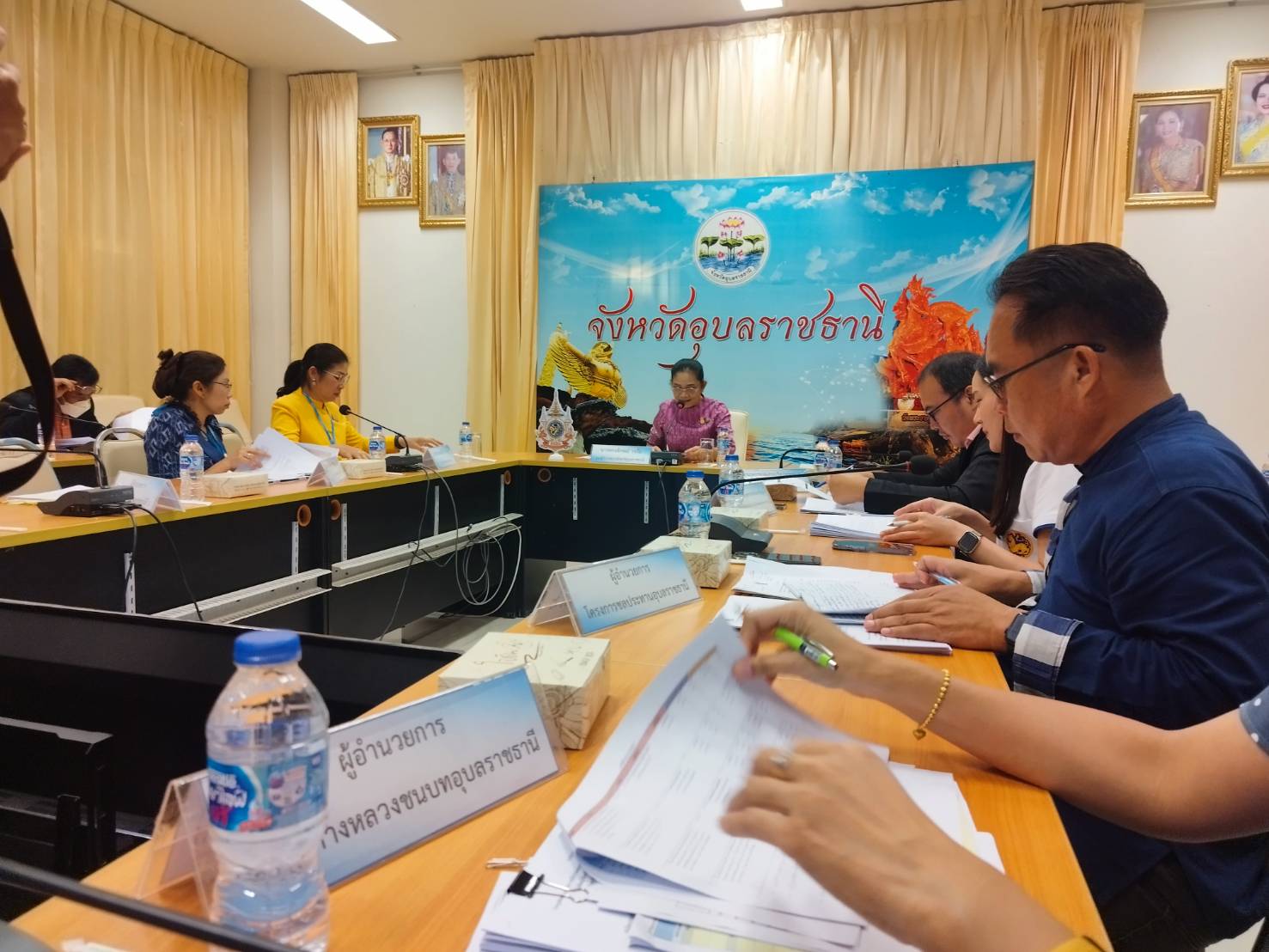 ประมงอุบลฯ ร่วมประชุมติดตามเร่งรัดการเบิกจ่ายและการใช้จ่ายงบประมาณ งบจังหวัดและงบกลุ่มจังหวัด ประจำปีงบประมาณ พ.ศ.2567 แบบ Focus Group..คลิก