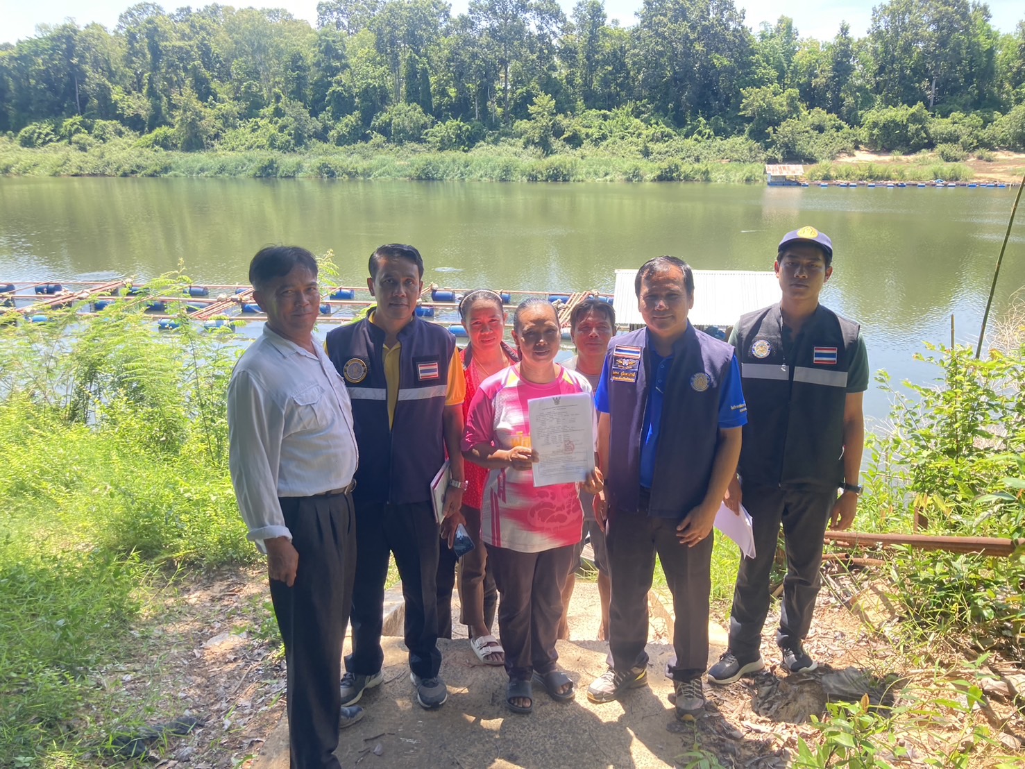 ลงพื้นที่ประชาสัมพันธ์ประกาศกำหนดพื้นที่และระยะเวลาฤดูสัตว์น้ำจืดมีไข่ หรือวางไข่ เลี้ยงตัวอ่อน..คลิก