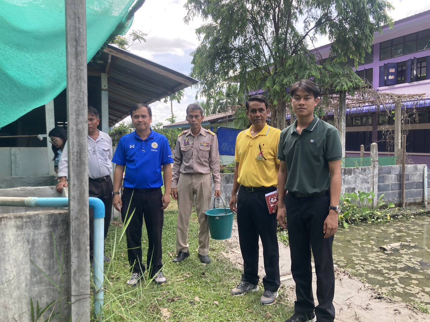ลงพื้นที่ตรวจเยี่ยม ติดตาม ให้คำแนะนำด้านการเพาะเลี้ยงสัตว์น้ำ..คลิก