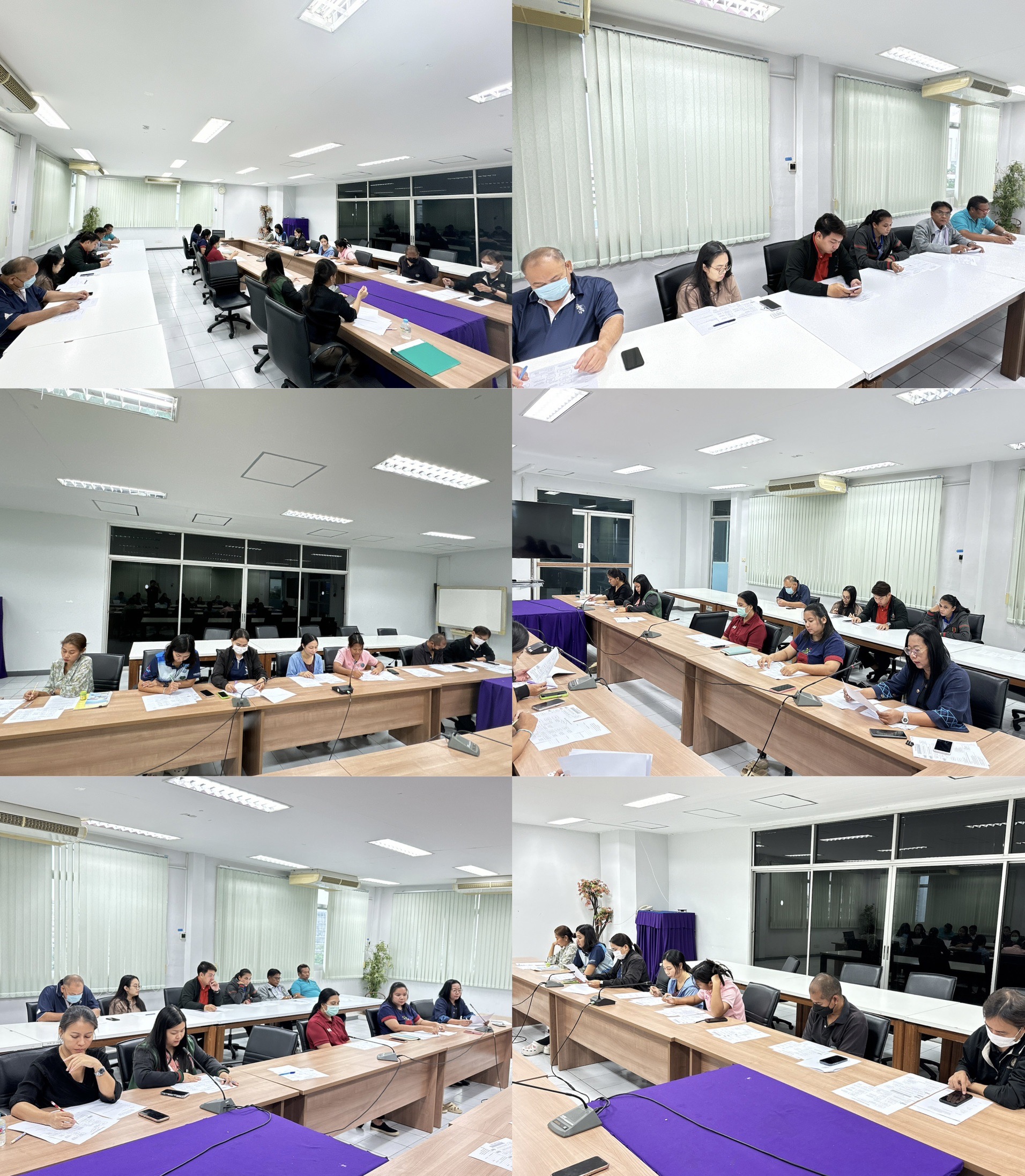 ในวันที่ 27 มิถุนายน 2567 ฝ่ายบริหารทั่วไปได้จัดประชุม ครั้งที่ 4/2567 เพื่อรายงานผลการปฏิบัติงาน การติดตามงาน และงานด้านอื่นๆ ที่เกี่ยวข้อง รวมทั้งซักซ้อมความเข้าใจในการปฏิบัติงานให้เป็นแนวทางเดียวกัน..คลิก