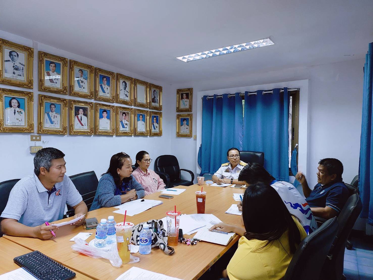 การประชุมสำนักงานประมงจังหวัดนนทบุรี ครั้งที่ 6/2567..คลิก